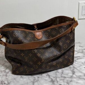 Louis Vuitton Brown Monogram Tote